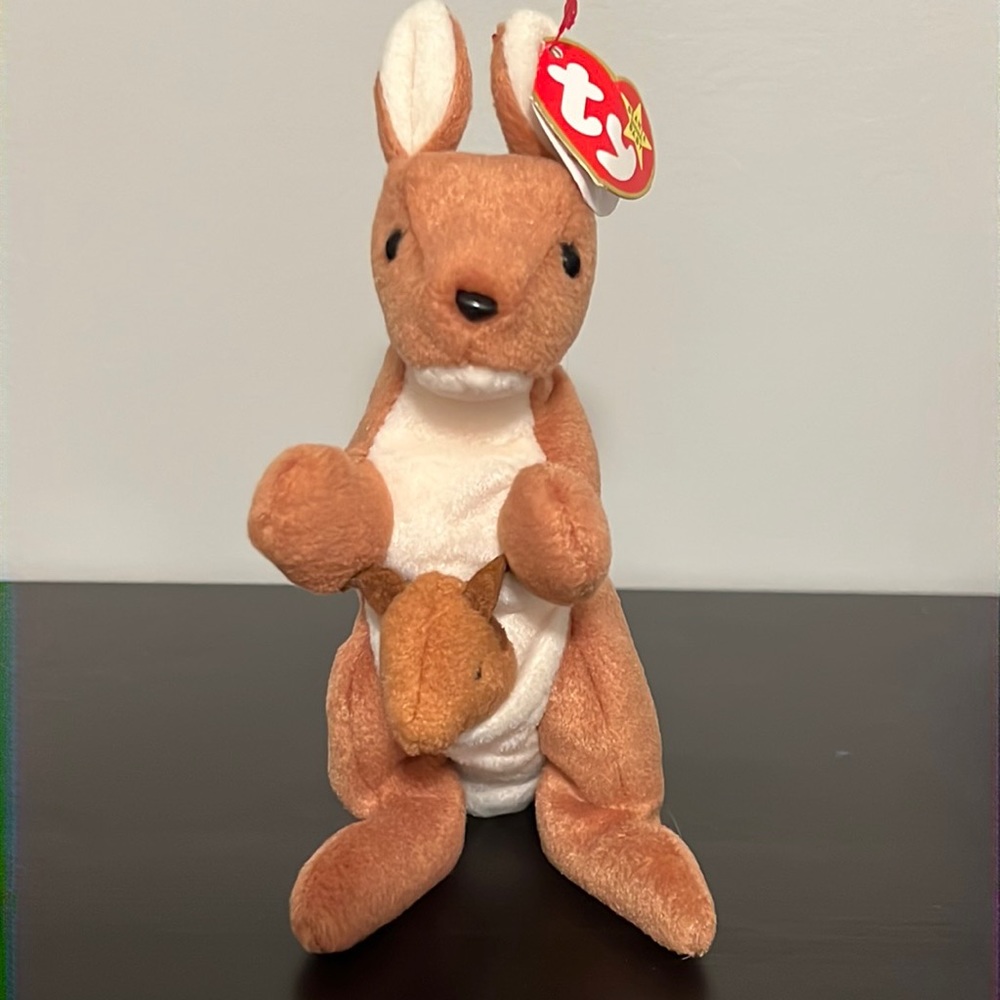Beanie Babies - Pouch the Kangaroo